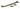 Burnished Brass 10" Avon Stay; #finish_burnished-brass
