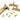 Satin Brass 8" Avon Stay; #finish_satin-brass