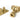 Satin Brass Brompton Brighton Fastener (Radiused); #finish_satin-brass