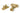 Satin Brass Brompton Brighton Fastener (Radiused); #finish_satin-brass