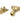 Satin Brass Prestbury Brighton Fastener (Radiused); #finish_satin-brass