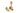Satin Brass Prestbury Brighton Fastener (Radiused); #finish_satin-brass