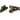 Burnished Brass Brompton Brighton Fastener - Narrow (Square); #finish_burnished-brass