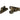 Burnished Brass Prestbury Brighton Fastener - Narrow (Square); #finish_burnished-brass