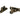 Burnished Brass Beehive Brighton Fastener - Narrow (Square); #finish_burnished-brass