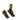 Burnished Brass Mushroom Brighton Fastener - Narrow (Square); #finish_burnished-brass
