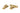 Satin Brass Brompton Brighton Fastener - Narrow (Square); #finish_satin-brass