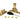 Satin Brass Brompton Brighton Fastener - Narrow (Square); #finish_satin-brass