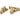 Satin Brass Beehive Brighton Fastener - Narrow (Square); #finish_satin-brass