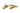 Satin Brass Mushroom Brighton Fastener - Narrow (Square); #finish_satin-brass