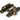 Burnished Brass Prestbury Quadrant Fastener - Narrow; #finish_burnished-brass