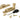 Satin Brass Brompton Quadrant Fastener - Narrow; #finish_satin-brass