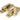 Satin Brass Prestbury Quadrant Fastener - Narrow; #finish_satin-brass