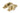 Satin Brass Prestbury Quadrant Fastener - Narrow; #finish_satin-brass