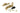 Satin Brass Beehive Quadrant Fastener - Narrow; #finish_satin-brass