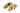 Satin Brass Beehive Quadrant Fastener - Narrow; #finish_satin-brass