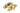Satin Brass Mushroom Quadrant Fastener - Narrow; #finish_satin-brass