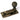 Burnished Brass Beehive Sash Hook Fastener; #finish_burnished-brass