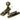 Burnished Brass Prestbury Sash Hook Fastener; #finish_burnished-brass