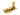 Polished Brass Sash Hook Fastener; #finish_polished-brass