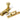 Polished Brass Sash Hook Fastener; #finish_polished-brass