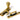 Aged Brass Sash Hook Fastener; #finish_aged-brass