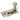 Polished Nickel Sash Hook Fastener; #finish_polished-nickel