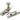 Polished Nickel Sash Hook Fastener; #finish_polished-nickel