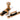 Polished Bronze Sash Hook Fastener; #finish_polished-bronze