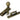Burnished Brass Sash Hook Fastener; #finish_burnished-brass