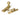 Satin Brass Sash Hook Fastener; #finish_satin-brass