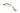 Satin Brass Slim Sash Pull; #finish_satin-brass