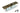 Burnished Brass Square Ended Sash Pulley 75kg; #finish_burnished-brass