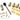 Satin Brass Secure Stops (Pack of 4); #finish_satin-brass
