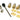 Satin Brass Secure Stops (Pack of 4); #finish_satin-brass