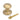 Satin Brass Round Centre Door Knob; #finish_satin-brass