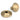 Satin Brass Round Centre Door Knob; #finish_satin-brass