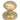 Satin Brass Round Centre Door Knob; #finish_satin-brass