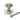 Polished Nickel Round Centre Door Knob; #finish_polished-nickel
