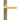 Satin Brass Brompton Slimline Lever Espag. Latch Set; #finish_satin-brass