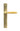 Satin Brass Brompton Slimline Lever Espag. Latch Set; #finish_satin-brass
