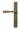 Burnished Brass Newbury Slimline Lever Espag. Latch Set; #finish_burnished-brass