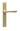 Satin Brass Newbury Slimline Lever Espag. Latch Set; #finish_satin-brass