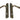 Burnished Brass Reeded Slimline Lever Espag. Lock Set; #finish_burnished-brass