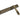 Burnished Brass Reeded Slimline Lever Latch Set; #finish_burnished-brass