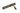 Burnished Brass Reeded Slimline Lever Latch Set; #finish_burnished-brass