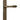 Burnished Brass Reeded Slimline Lever Latch Set; #finish_burnished-brass