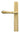 Satin Brass Reeded Slimline Lever Latch Set; #finish_satin-brass