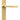 Satin Brass Avon Slimline Lever Latch Set; #finish_satin-brass