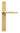 Satin Brass Avon Slimline Lever Latch Set; #finish_satin-brass